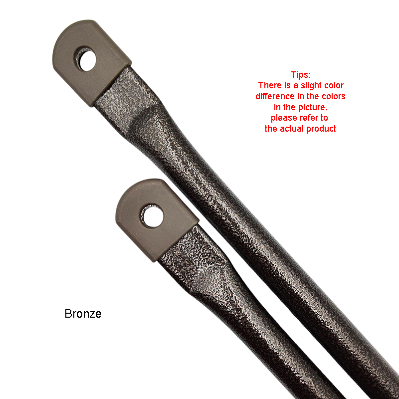 thumbnail image 2 of Garden Swing Replacement Rods 35.4 Inch - Black Metal Hanging Bars For Swing Seats 2 of 12