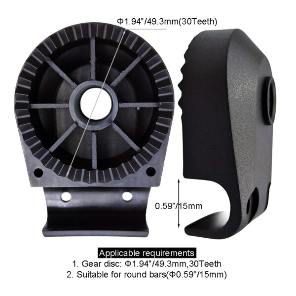 canopy/frame connector for lakewood swing