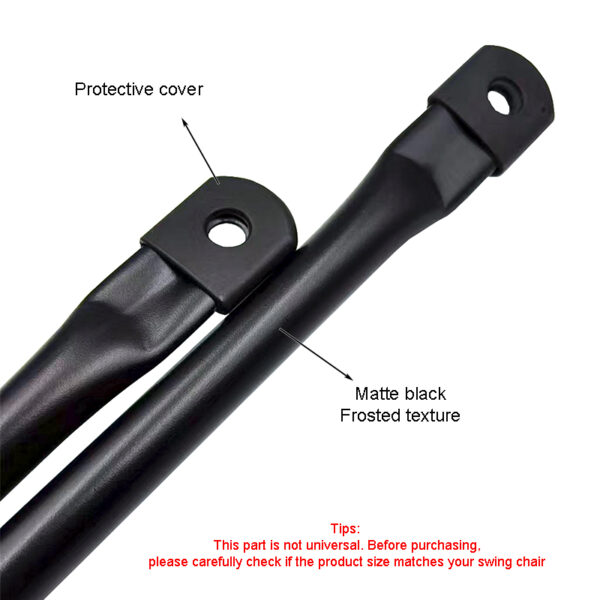 garden swing replacement rods with 90 degree angled ends