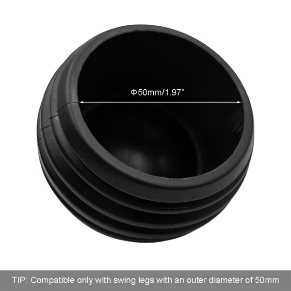 1.97" ball shaped porch swing replacement feet