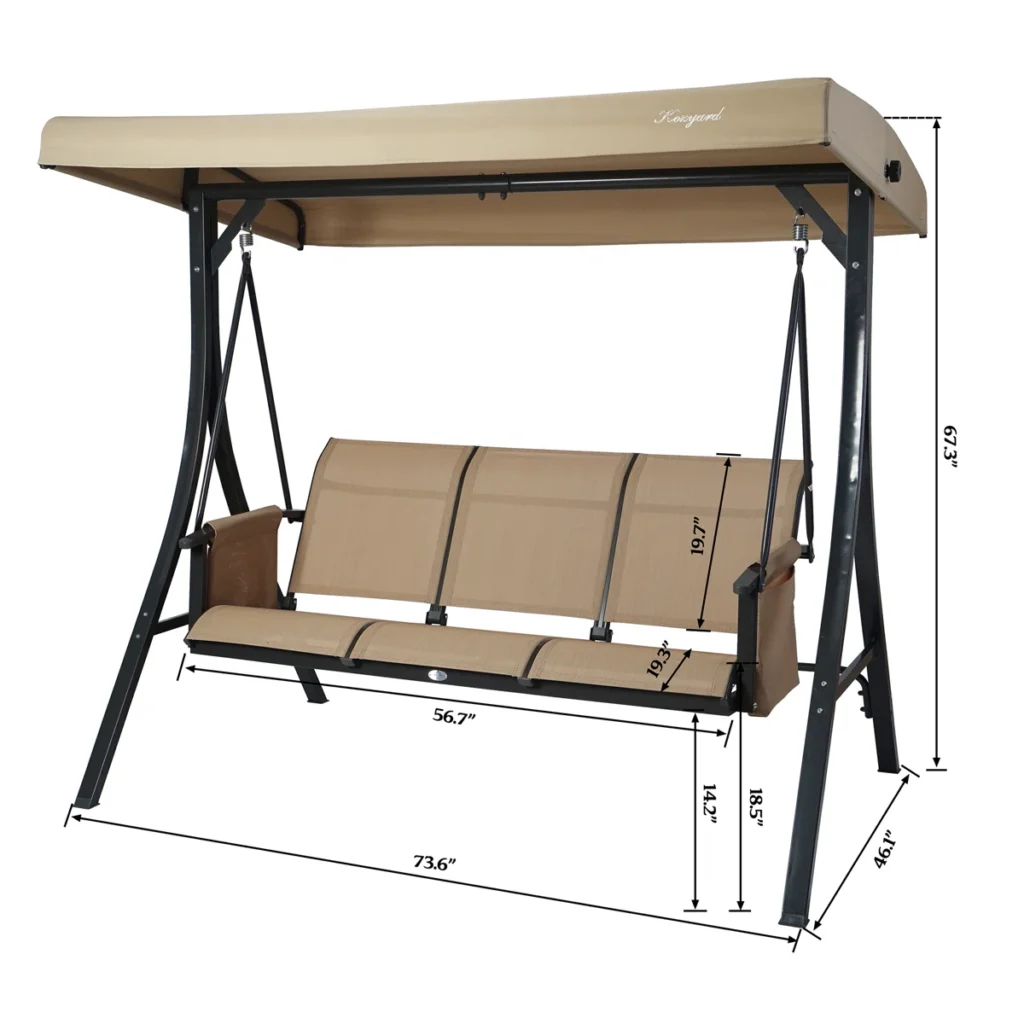 otteridge3personoutdoorpatioswingwithpowdercoatedsteelframeandbreathableseating 1170655241 1