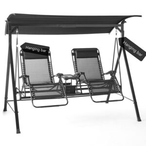 hanging bar for mainstays oversized zero gravity swing